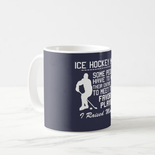 EIS-HOCKEY-MAMA KAFFEETASSE (Vorderseite Links)