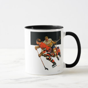 Eis-Hockey-Match Tasse