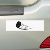 Eis-Hockey-Pucke 2 Autoaufkleber (Auf Auto)
