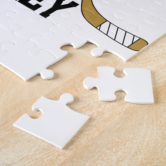 Eis-Hockey Puzzle (Seite)
