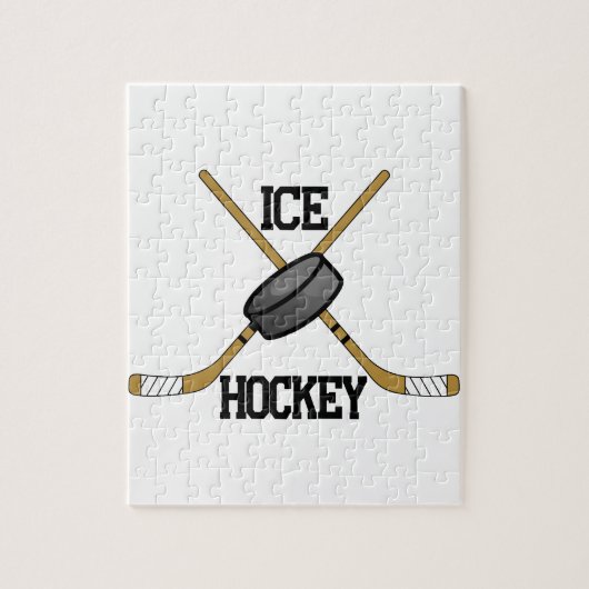 Eis-Hockey Puzzle (Vertikal)
