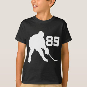 Eis-Hockey-Spieler Jersey Nr. 89 T-Shirt