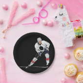 Eis-Hockey-Spieler-Papier-Teller Pappteller (Party)