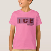 Eis-Hockey-T - Shirt - Jungen - Mädchen (Vorderseite)