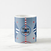 Eis-Hockey-Team-Jersey-Tasse Kaffeetasse (Mittel)