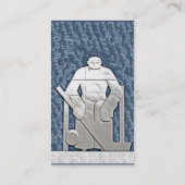 Eis-Hockey Visitenkarte (Rückseite)