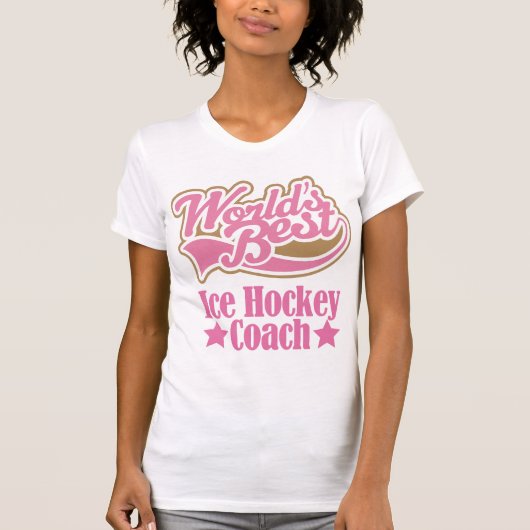Eis-Hockey-Zug-Geschenk-Mädchen (Welten am besten) T-Shirt (Vorderseite)