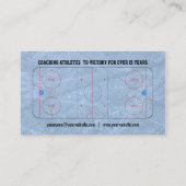 Eis-Hockey-Zug Visitenkarte (Rückseite)