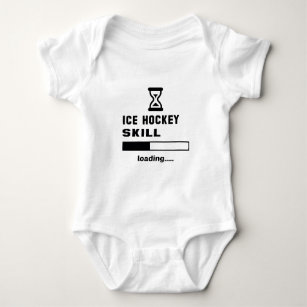 Eis-Hockeyfähigkeit Laden ...... Baby Strampler