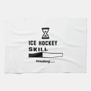 Eis-Hockeyfähigkeit Laden ...... Handtuch