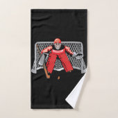 Eis-Hockeygoalie-Tuch-Set Badhandtuch Set (Handtuch)