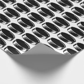 Eis-Hockeyverpackung des Hockey-Pucks Geschenkpapier (Ecke)