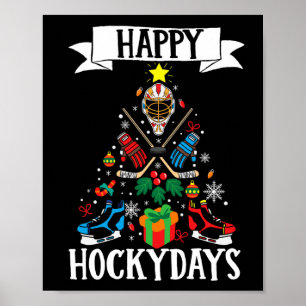 Eis I Liebe Hockey Player Team Happy Hockeydays Poster
