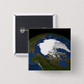 Eis im arktischen Meer 2005 Button (Vorne & Hinten)