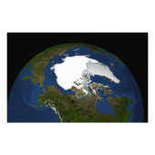 Eis im arktischen Meer 2005 Fotodruck (Vorne)