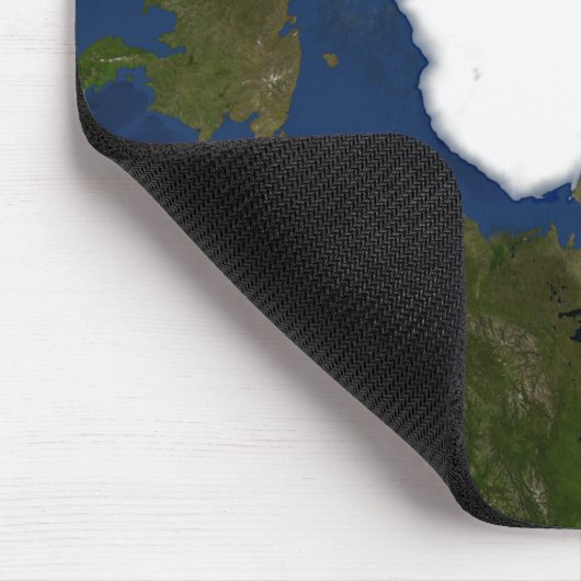 Eis im arktischen Meer 2005 Mousepad (Ecke)