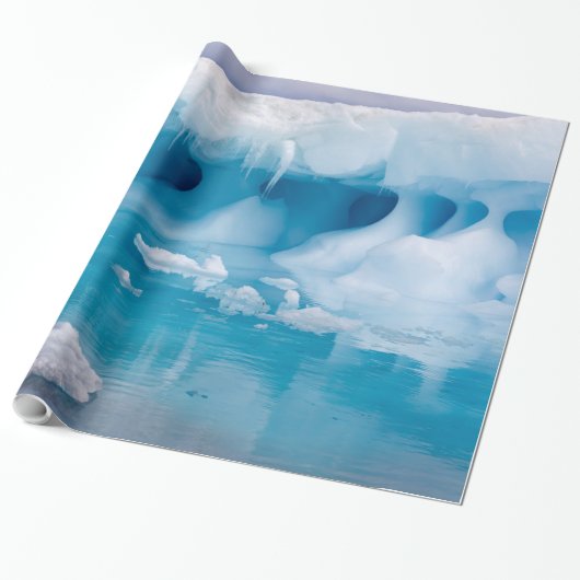 Eis in der Antarktis Geschenkpapier (Ungerollt)