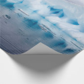 Eis in der Antarktis Geschenkpapier (Ecke)