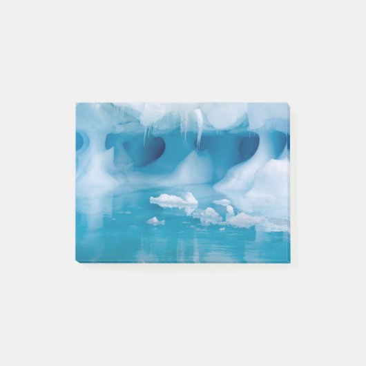 Eis in der Antarktis Post-it Klebezettel (Vorderseite)