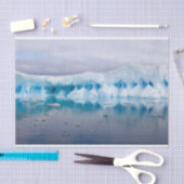 Eis in der Antarktis Seidenpapier (Handwerk)