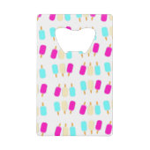 Eis in drei Farben Geldbeutel Flaschenöffner (Vorderseite)