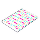 Eis in drei Farben Notizblock (Linke Seite)