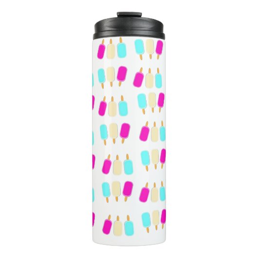 Eis in drei Farben Thermosbecher (Vorderseite)