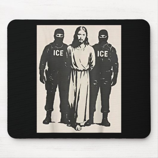 Eis-Jesus Mousepad (Vorne)