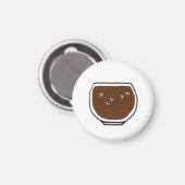 Eis-Kaffee-Minimalist-Geschenk Magnet (Vorderseite/Rückseite)