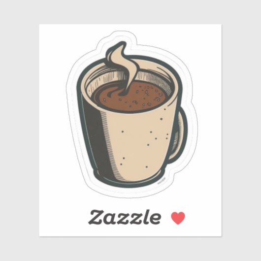 Eis-Kaffeeaufkleber" "Eiskaffee Aufkleber (Blatt)