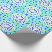 Eis Kaleidoskop 01 Geschenkpapier (Ecke)