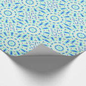 Eis Kaleidoskop 02 Geschenkpapier (Ecke)