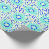 Eis Kaleidoskop 04 Geschenkpapier (Ecke)