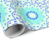 Eis Kaleidoskop 04 Geschenkpapier (Rolleneckpunkt)