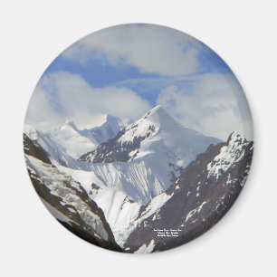 Eis-Kappen über Glacier Bay-Magneten Magnet