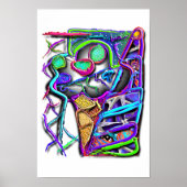 Eis-Kegel 1 Poster (Vorne)