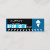 Eis (kleiner Chat) Treuekarte (Rückseite)