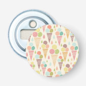 Eis-Konus-Muster Flaschenöffner (Vorderseite)