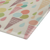 Eis-Konus-Muster Schneidebrett (Ecke)