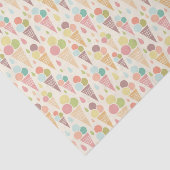 Eis-Konus-Muster Seidenpapier (Ausschnitt)