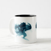 Eis Krampus Tasse (Vorderseite Links)