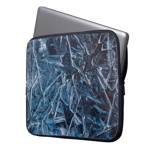 Eis Laptopschutzhülle (Vorderseite Links)