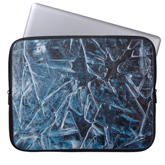 Eis Laptopschutzhülle (Vorderseite)