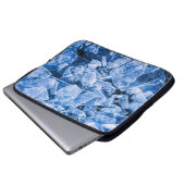 Eis Laptopschutzhülle (Vorne Knopf)