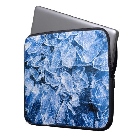 Eis Laptopschutzhülle (Vorderseite Links)
