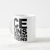 Eis-LaufTasse Kaffeetasse (Vorderseite Links)