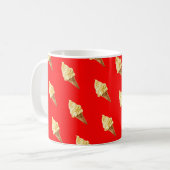 Eis Lebhaft rot Kaffeetasse (Vorderseite Links)