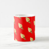 Eis Lebhaft rot Kaffeetasse (Mittel)