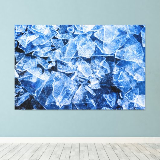 Eis Leinwanddruck (Insitu (Holzboden))