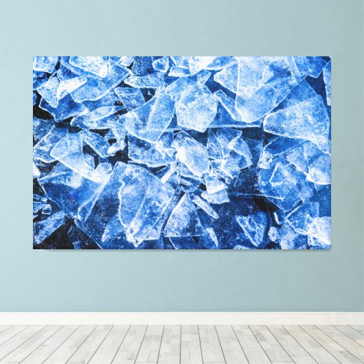 Eis Leinwanddruck (Insitu (Holzboden))